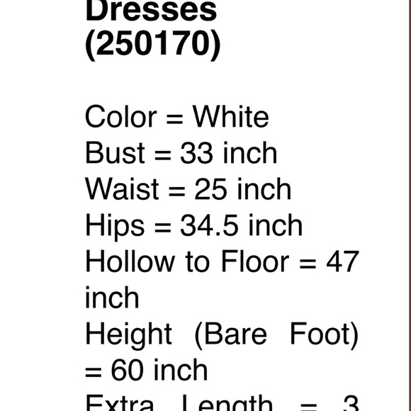 Bridal wedding dress never worn. Found something else I wanted. Color is white - Picture 5 of 7